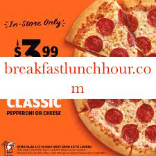 Little Caesars Menu with Prices