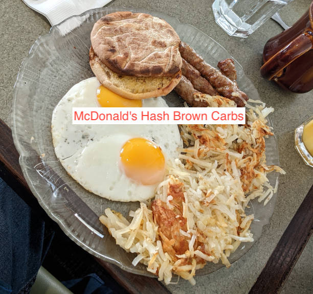 McDonald's Hash Brown Carbs